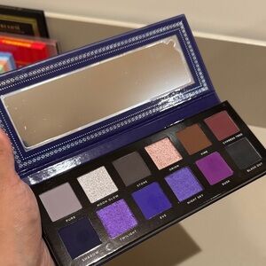 Ace Beaute Paradise Fallen Eyeshadow Palette - Purple, Silver, and Brown Hues